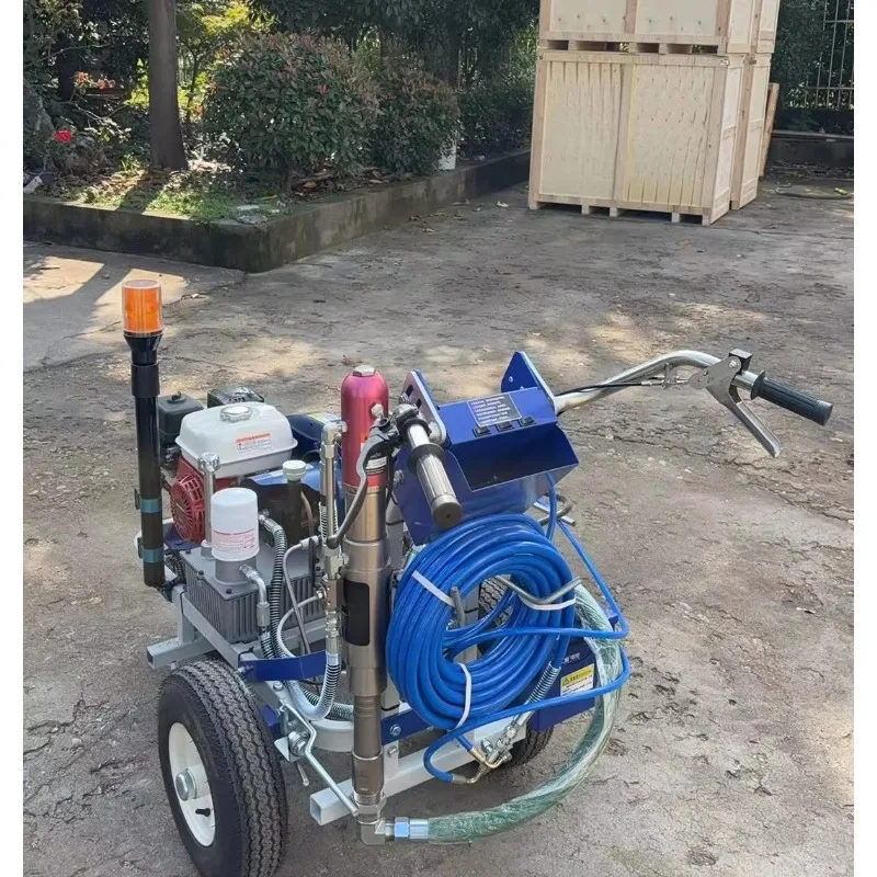 Road Marking Machine Cold Spraying Line Hydraulic Road Marking Machine Applied For Cold Water Based Liquid Paint