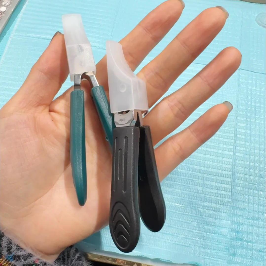 1pc Professional Nail Cuticle Nipper Stainless Steel Widened Lengthened Jaws Nail Clipper Sharp Dead Skin Removal Manicure Tool