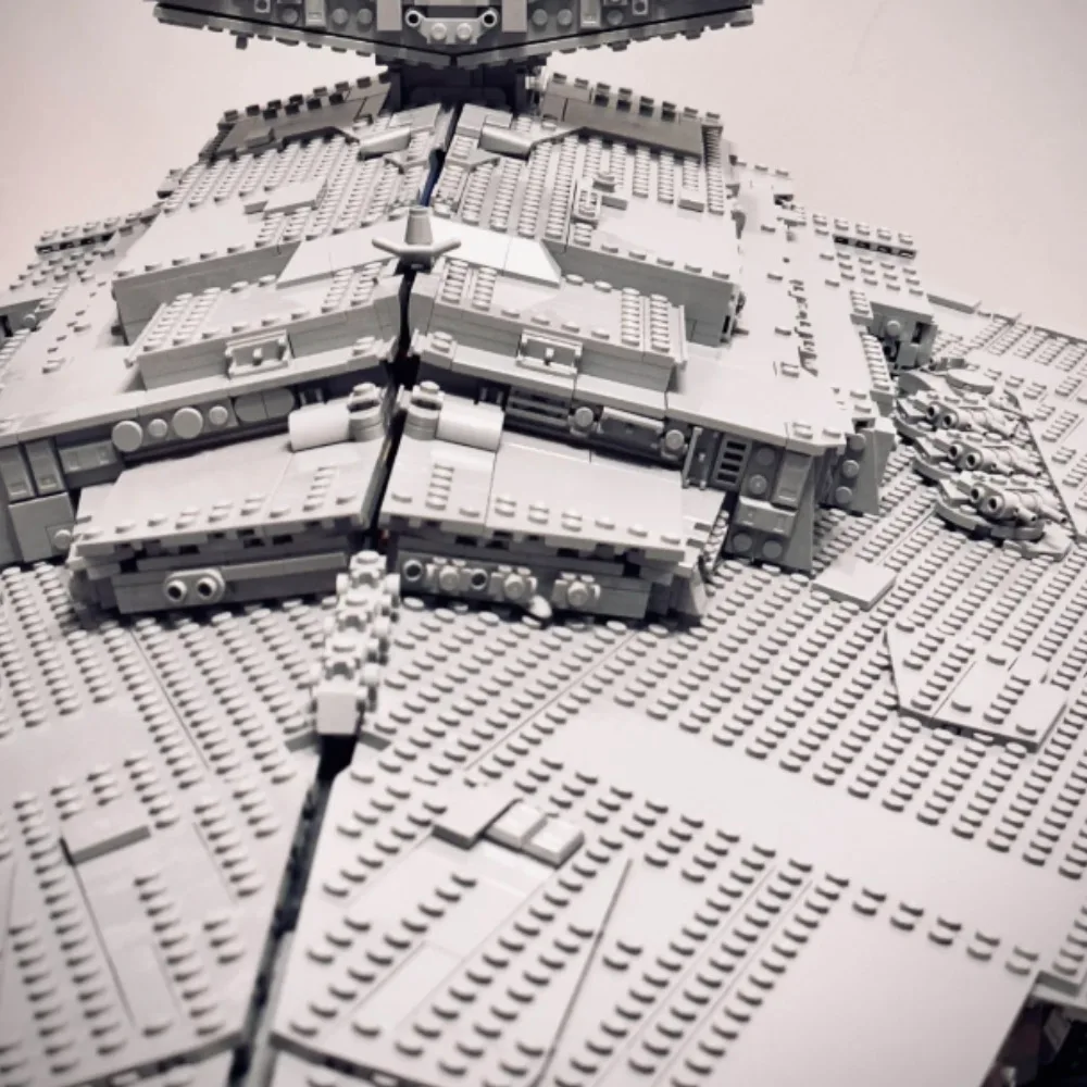 Blocs de construction de vaisseau spatial ultime, 4784 pièces, avec figurine, modèle de vaisseau spatial détaillé, briques à assembler, cadeaux pour adultes