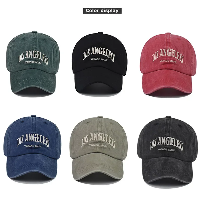 Spring Cotton  Baseball  Snapback Hat Summer Letter  Hip Hop Fitted  Hats for Men Women Grinding Multicolor