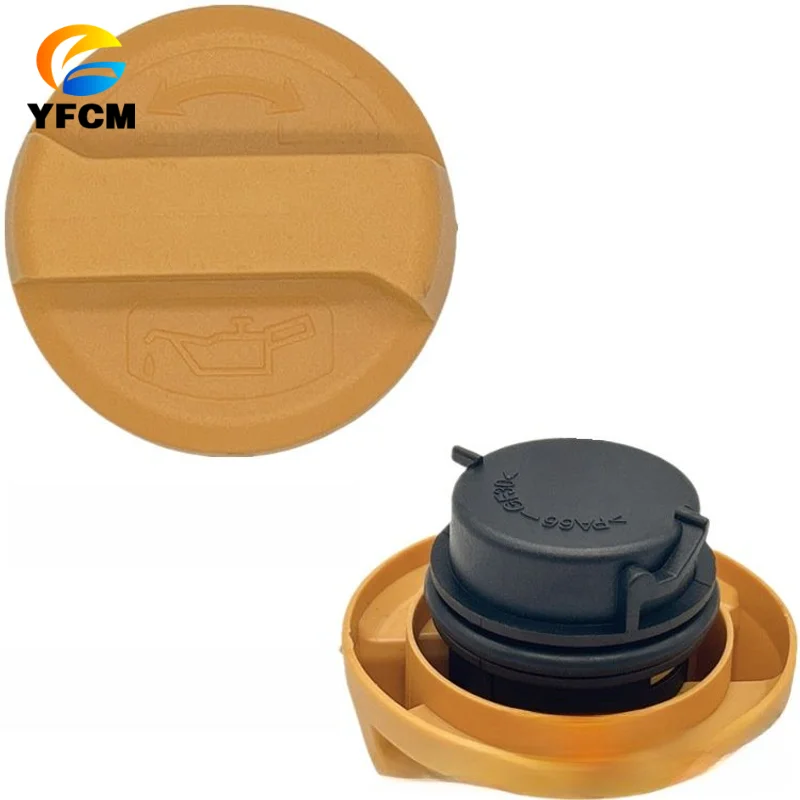 Excavator Parts Engine Oil Filler Cap for Changan Eado Yuexiang CX20 CX30 S75 Threaded