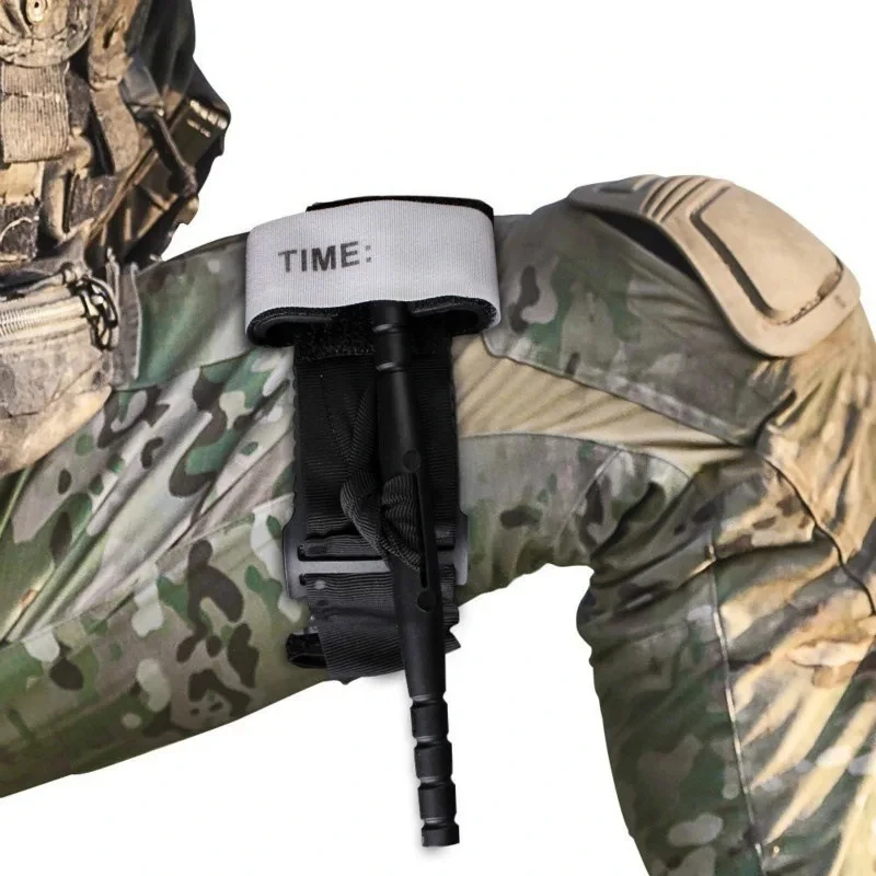 2pcs-4pcs Spinning type CAT tourniquet tactical emergency hemostasis, one handed operation, outdoor emergency bandage