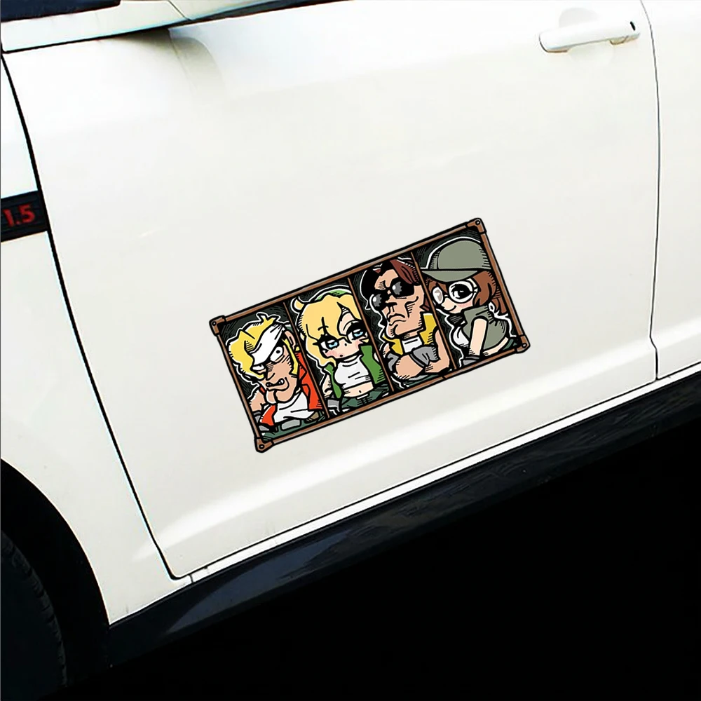 Classic Hot Game Metal Slug Car Sticker For Window Fuel Cap Bumper Windshield Vinyl Decal Auto Body Waterproof Decor Accessories