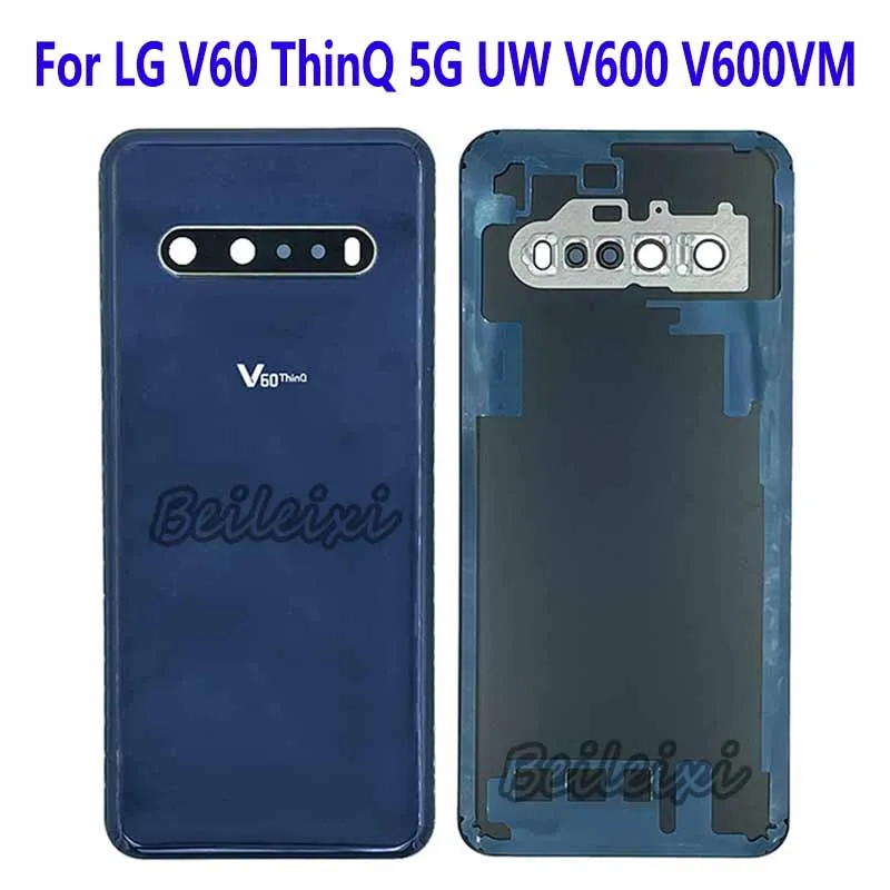 

For LG V60 ThinQ 5G UW V600VM V600 V600EA V600TM V605N Battery Case Battery Cover Back Door Back Housing Battery Back Cover