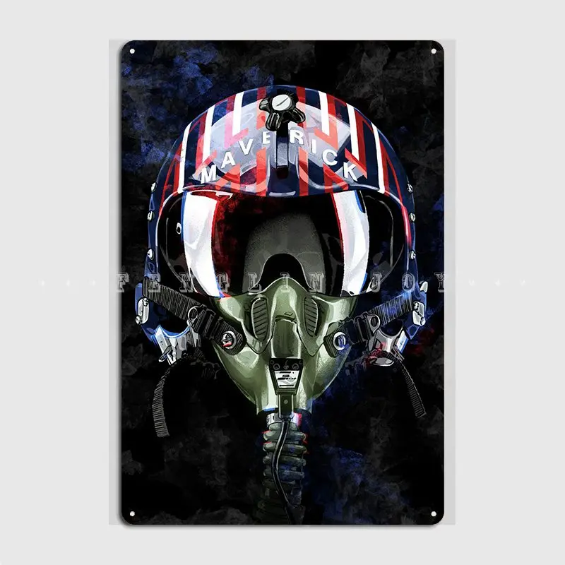 Top Gun Metal Plaque Poster Cinema Kitchen Pub Garage Design Wall Plaque Tin Sign Poster
