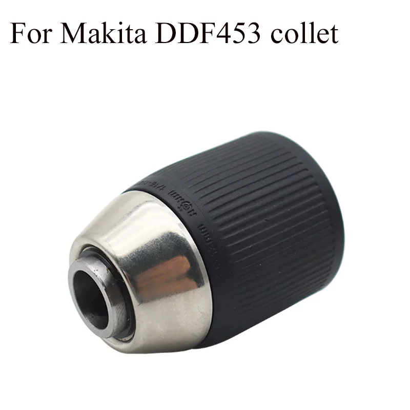 Electric Drill Bits Screwdriver Chucks Collet Wrench Quick Change Conversion Grip Adapter For Makita DDF453 18V Power Tool Parts