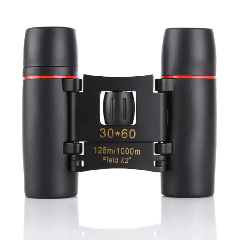 [NEW!ABKG】 Foldable Outdoor Sports 30X60 High Definition Binoculars With Low Light Night Vision Ideal For Bird Watching And Trav