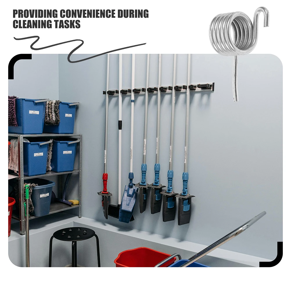 

5pcs Mop Bucket Springs Heavy Duty Stainless Steel Compression Replacement Parts Easy Install Cleaning Accessories Powerful