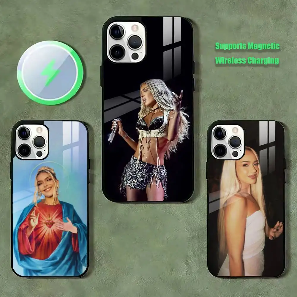 

Reggaeton Singer Bad Gyal Phone Case For iPhone17,16,15,14,13,12,11 Plus,Pro Compatible with magnetic wireless charging