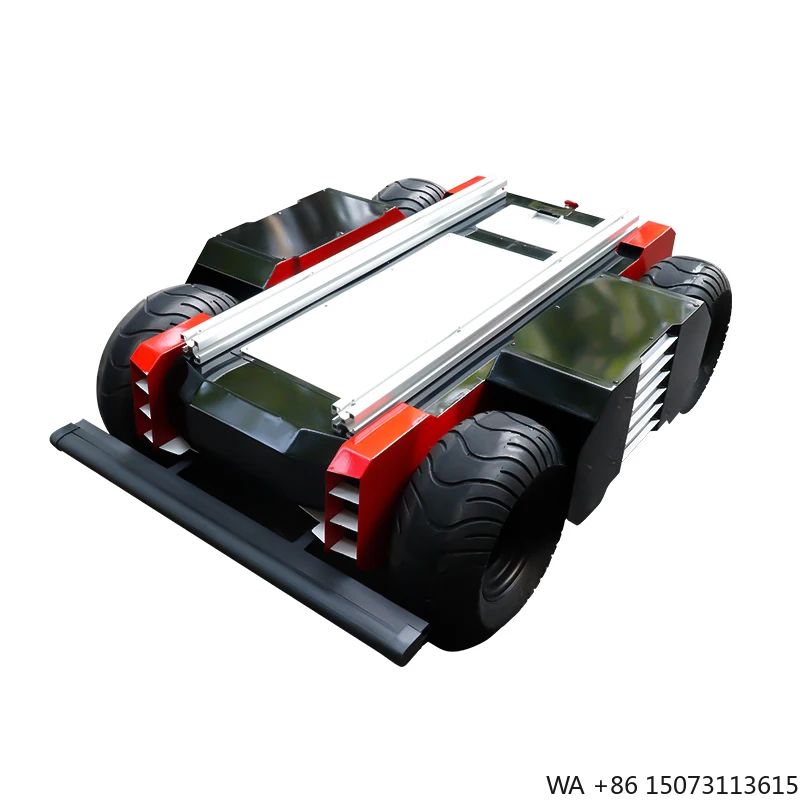 2024 Intelligent Four Wheel Drive Robot Chassis with RS485 Communication Interface, for Smart Wheeled Robots