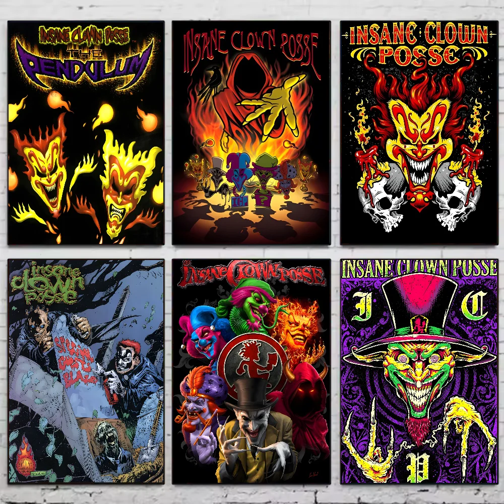 

Insane Clown Posse Poster HD art sticky wall waterproof home living room bedroom bar aesthetic decoration