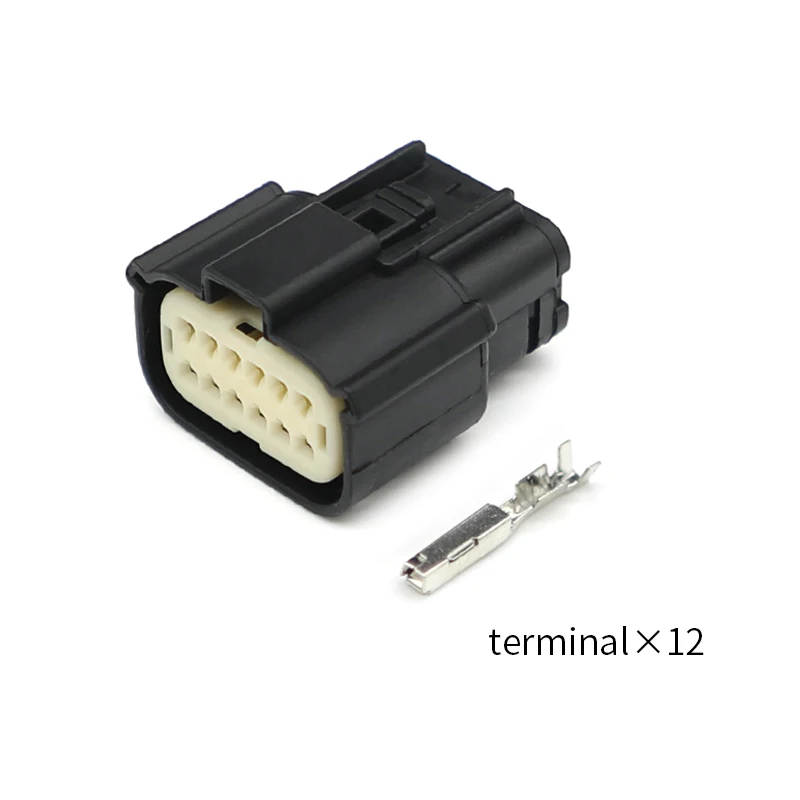 

33472-1201 Mols type automotive waterproof connector 12 pin femal motor taillight plug connector, male and female mating connect