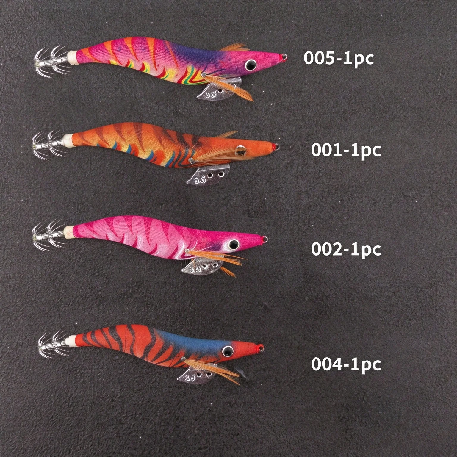 Lead-Head Shrimp Squid Hook Luminous Sea Fishing Umbrella Hook for Squid Cuttlefish Lure Bait