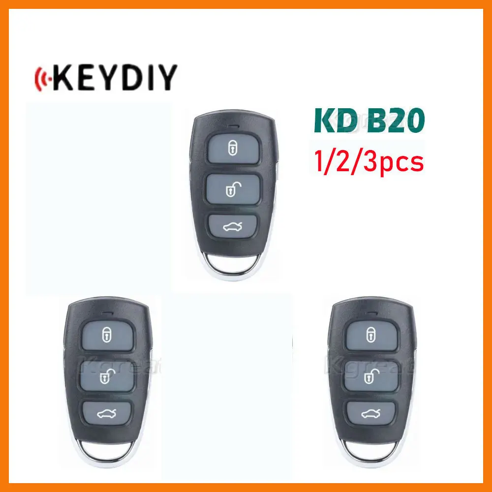 1/2/3pcs Keydiy KD B20 uniwersalne klucz zdalny 3/4 przyciski kluczyk samochodowy z pilotem klucz zdalny do stylu Hyundai dla KD900 KD Mini KD-X2