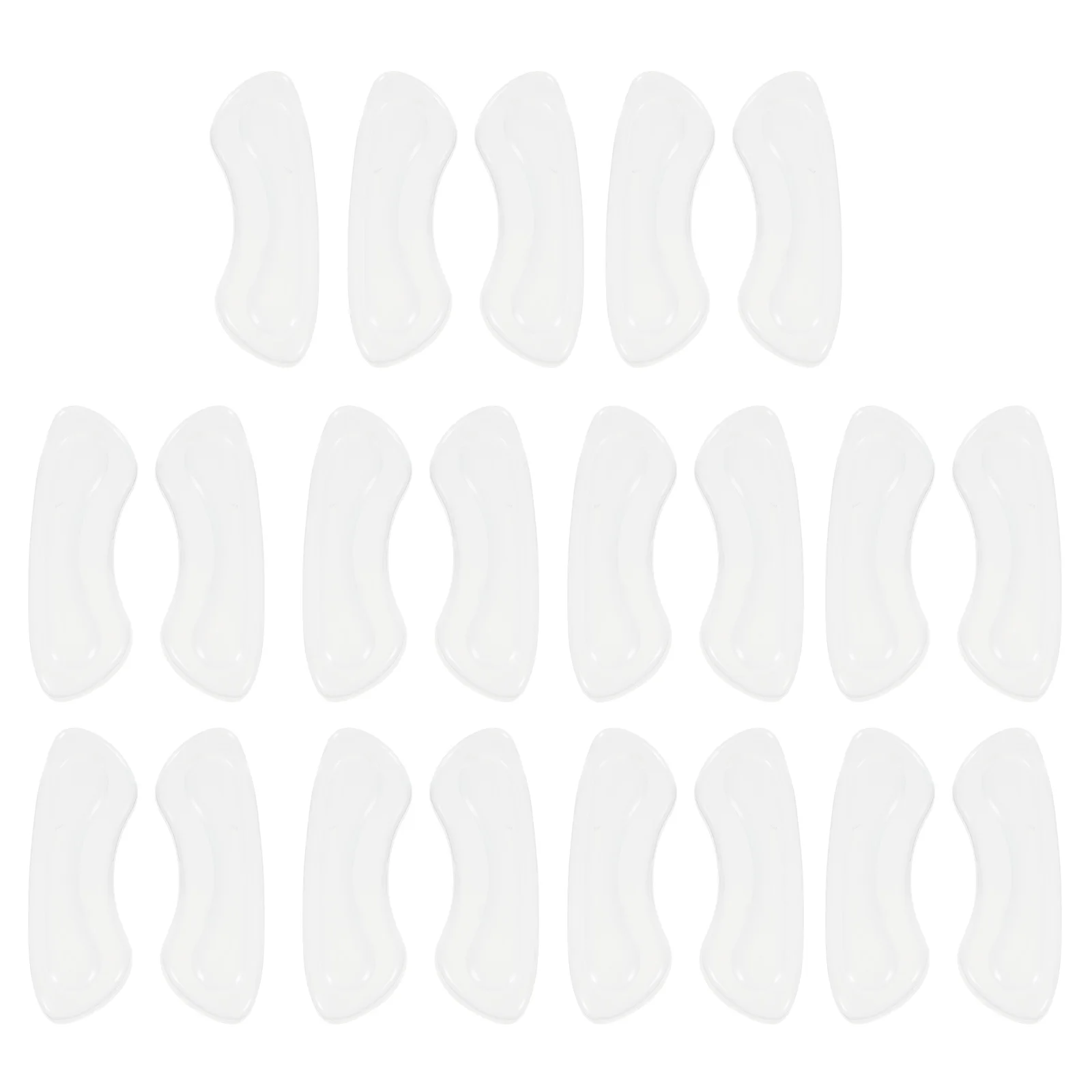 

20 Pcs Anti-wear Foot Stickers Clear Protective Liners for Women Shoes Heels Boots Non-skid Wear-resistant Feet Protectors Heel