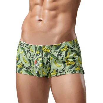 SEOBEAN Yeni erkek % 100% Pamuk baksır şort Erkek İç Giyim Boksörler Loungewear Şort Yüksek Kaliteli Külot Boxershorts