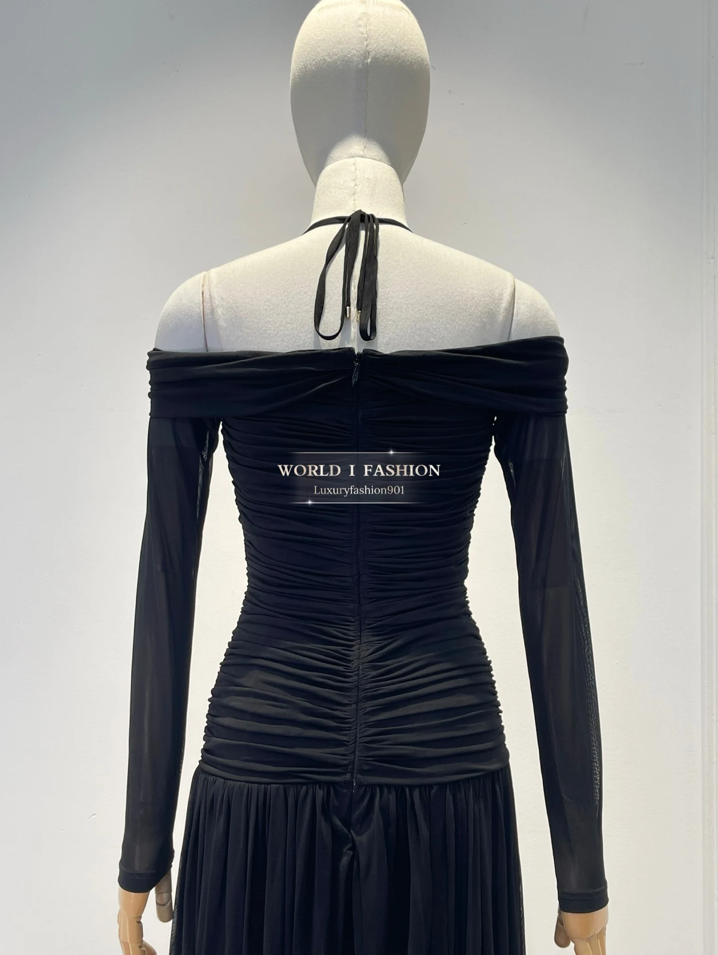 فساتين متوسطة الطول بأكمام طويلة على الموضة جديدة لعام 2025 ذات جودة عالية وجذابة كصور #6