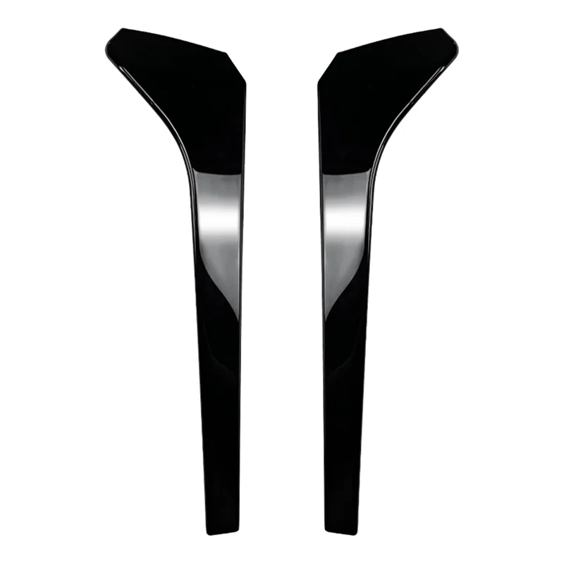 

For VW Tiguan MK2 R-Line 2017-2023 Bright Black Car Rear Window Spoiler Side Wing Cover Trim Car Accessories