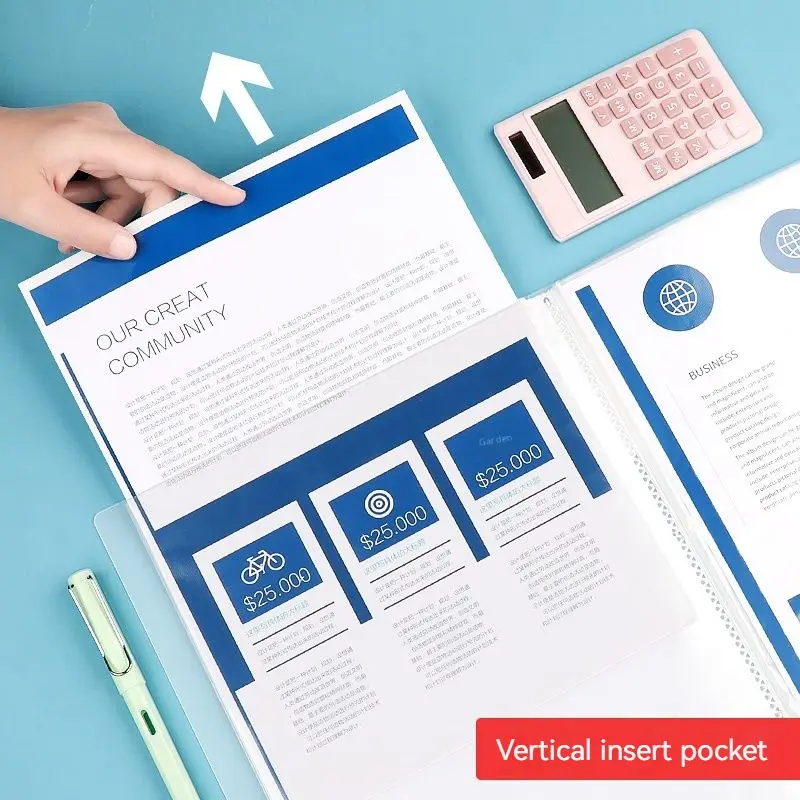 New  20 30 40 60 80 Pages A4 Size Piano Music Score Sheet Document File Folder Storage Organizer Pp Frosted Folder Office Folder