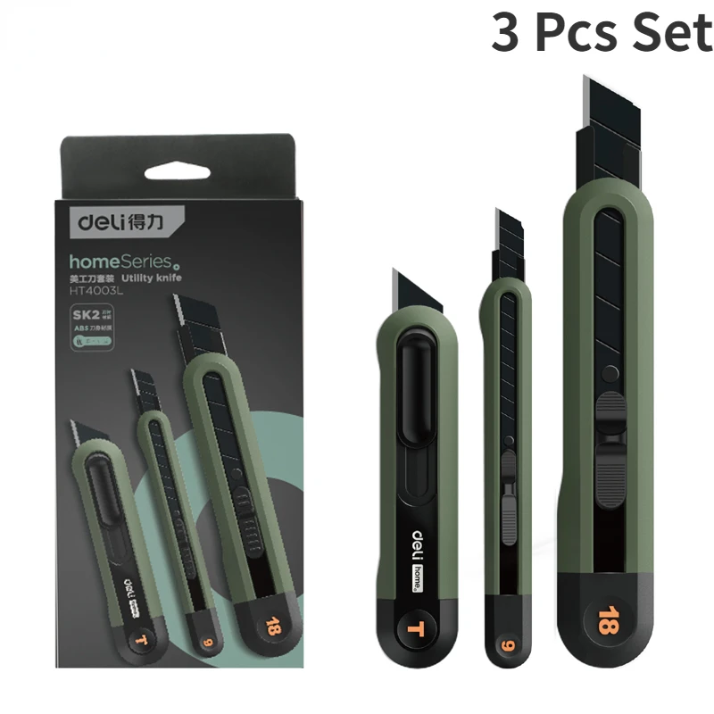 1/3-teiliges Allzweckmesser-Set, SK5-Klinge, selbstsicherndes oder Rebound-Design, Kunstmesser-Sets, multifunktionales tragbares Handwerkzeug, Messer