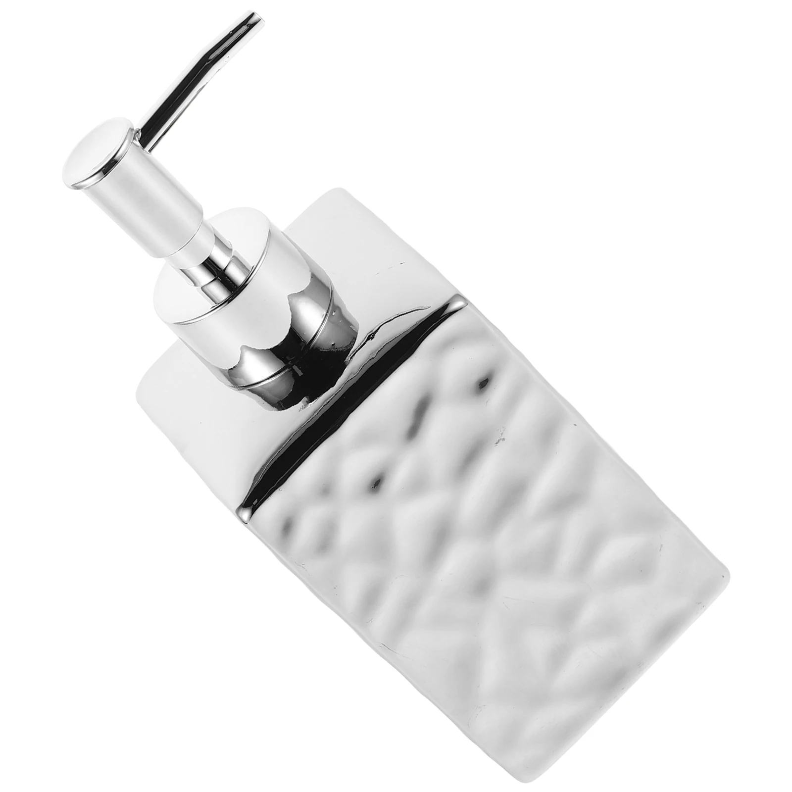 

Square Soap Dispenser Metal Pump Refillable Dish Dispenser Bathroom Kitchen Essential Oil Shampoo Lotion Bottle