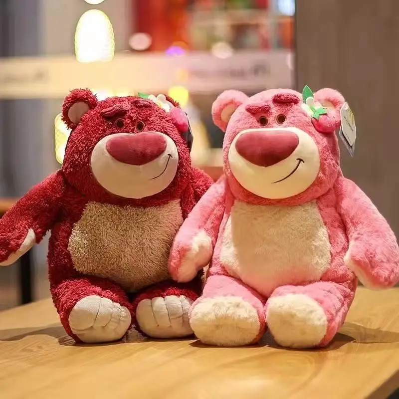 Disney Toy Story Kawaii Lotso Plush Toy Cartoon & Cute Home Decoration Christmas Gift Doll Children's Gifts