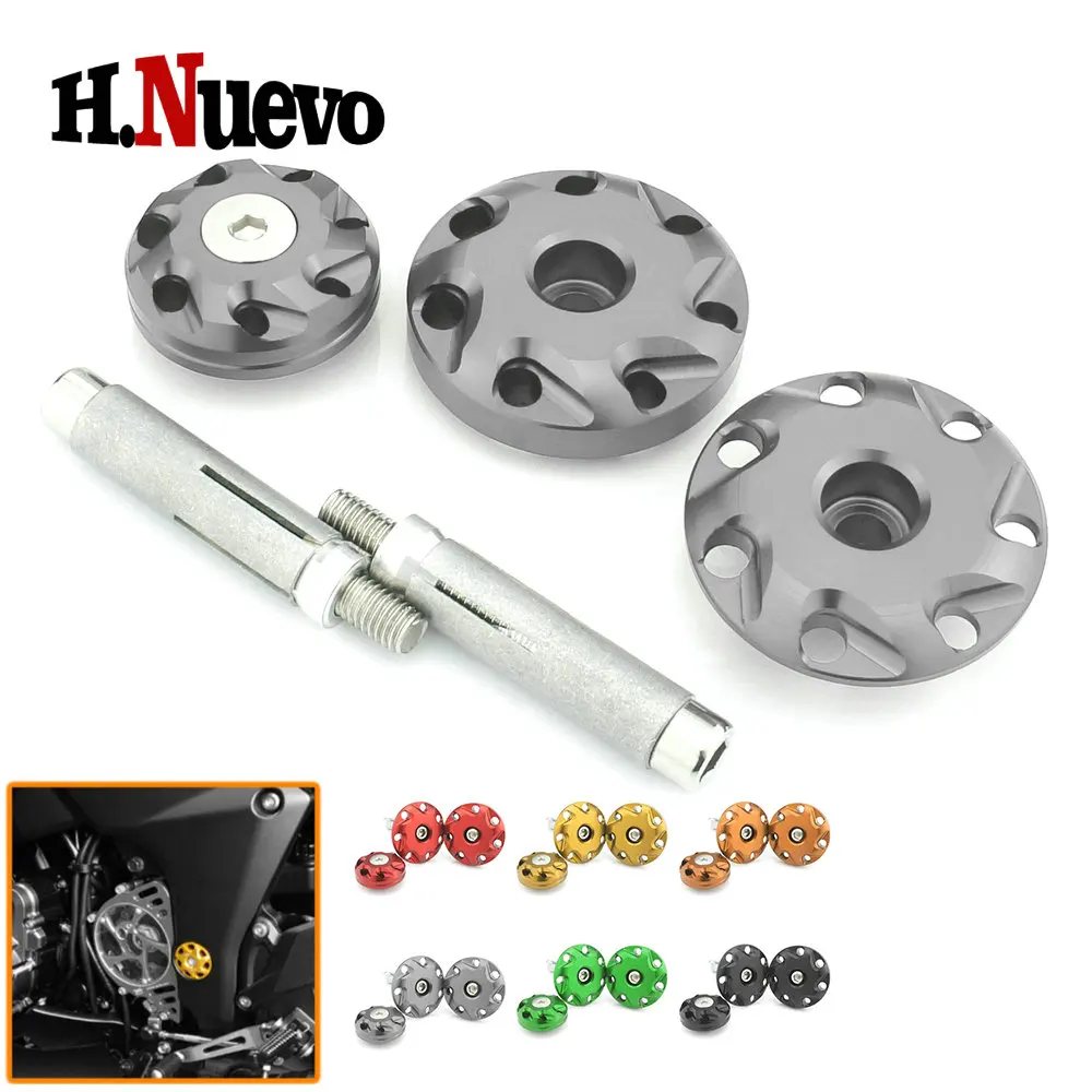 

Fits For Kawasaki Z1000 Z1000SX NINJA 1000 MY 2010 - 2019 2020 2022 Motorcycle Frame Hole Plugs Covers Decorate Caps Kits