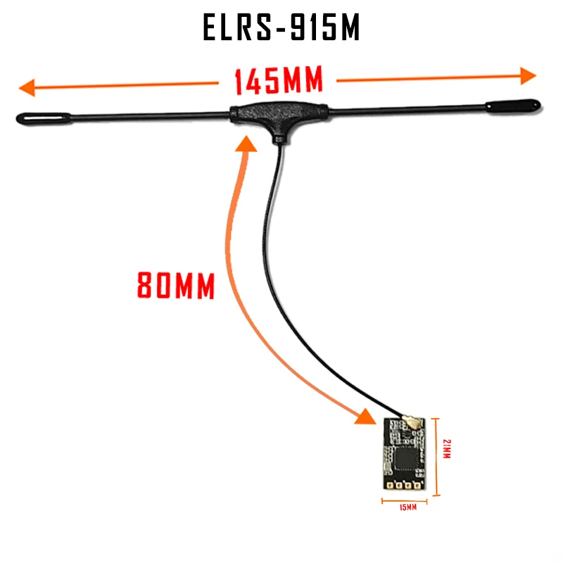 915MHz/2.4GHz 나노 익스프레스LRS ELRS 라디오 나노 장거리 수신기 RC FPV 트래버싱 프리스타일 DIY 드론 부품