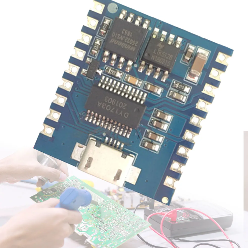 DY-SV17F USB Download Flash Voice Module Audio Module 5 W USB Download Flash Audio Board Module 4 MB MP3 Player Voice Module