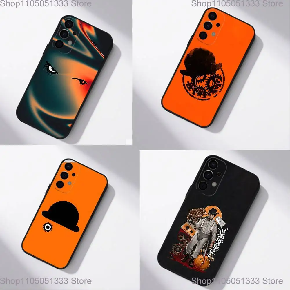

A C-Clockwork O-Orange Phone Case For Samsung S25,S24,S21,S22,S23,S30,Ultra,S20,Plus,Fe,Lite,5G Black Cover