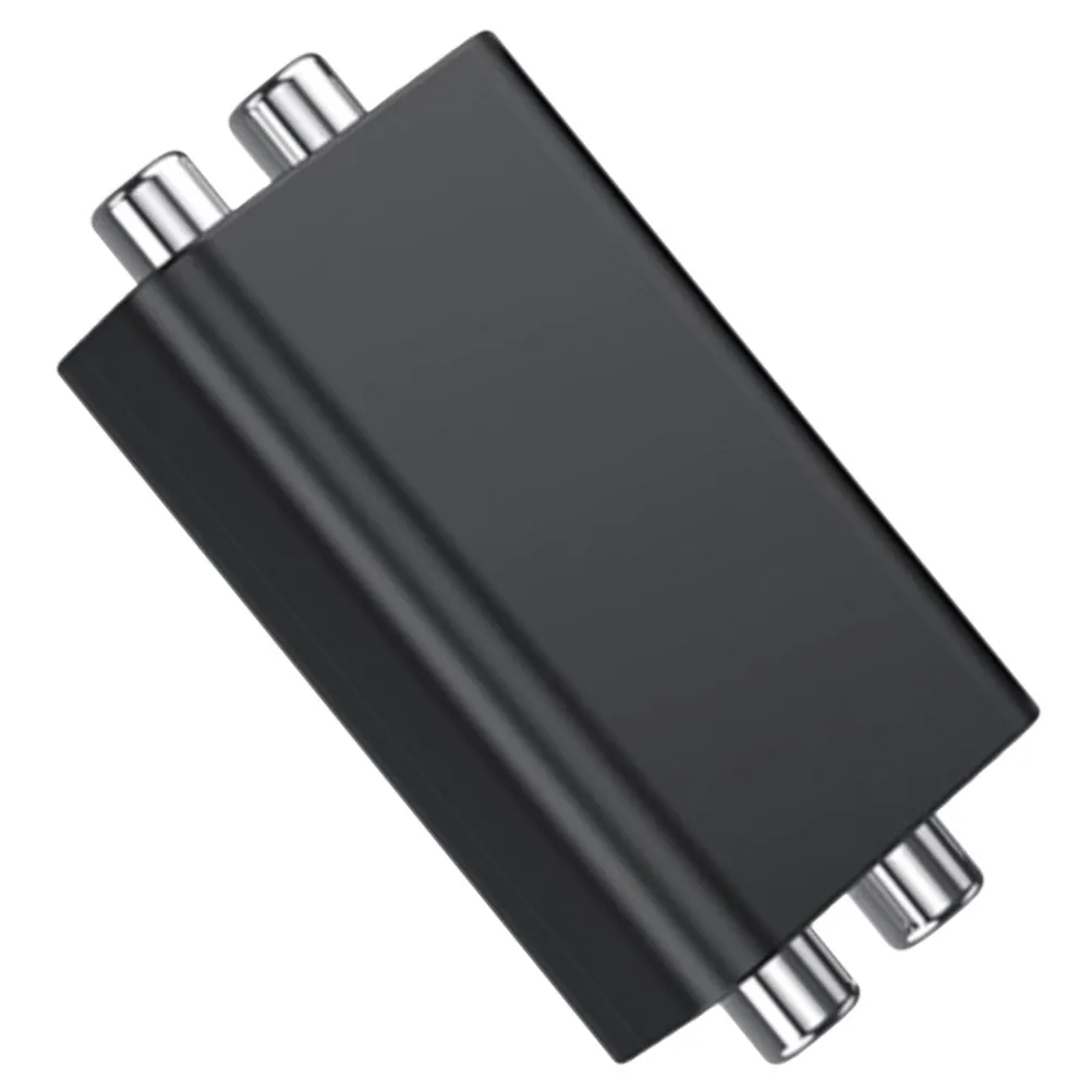 Ground Loop Isolator Small Portable Ground Loop Noise Isolator for Car Audio Systems Home Stereo Amplifier Noise Filter Device