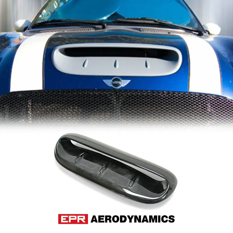 for MINI COOPER R53 2006 Type DG Hood frp unpainted Air Vented Scoop