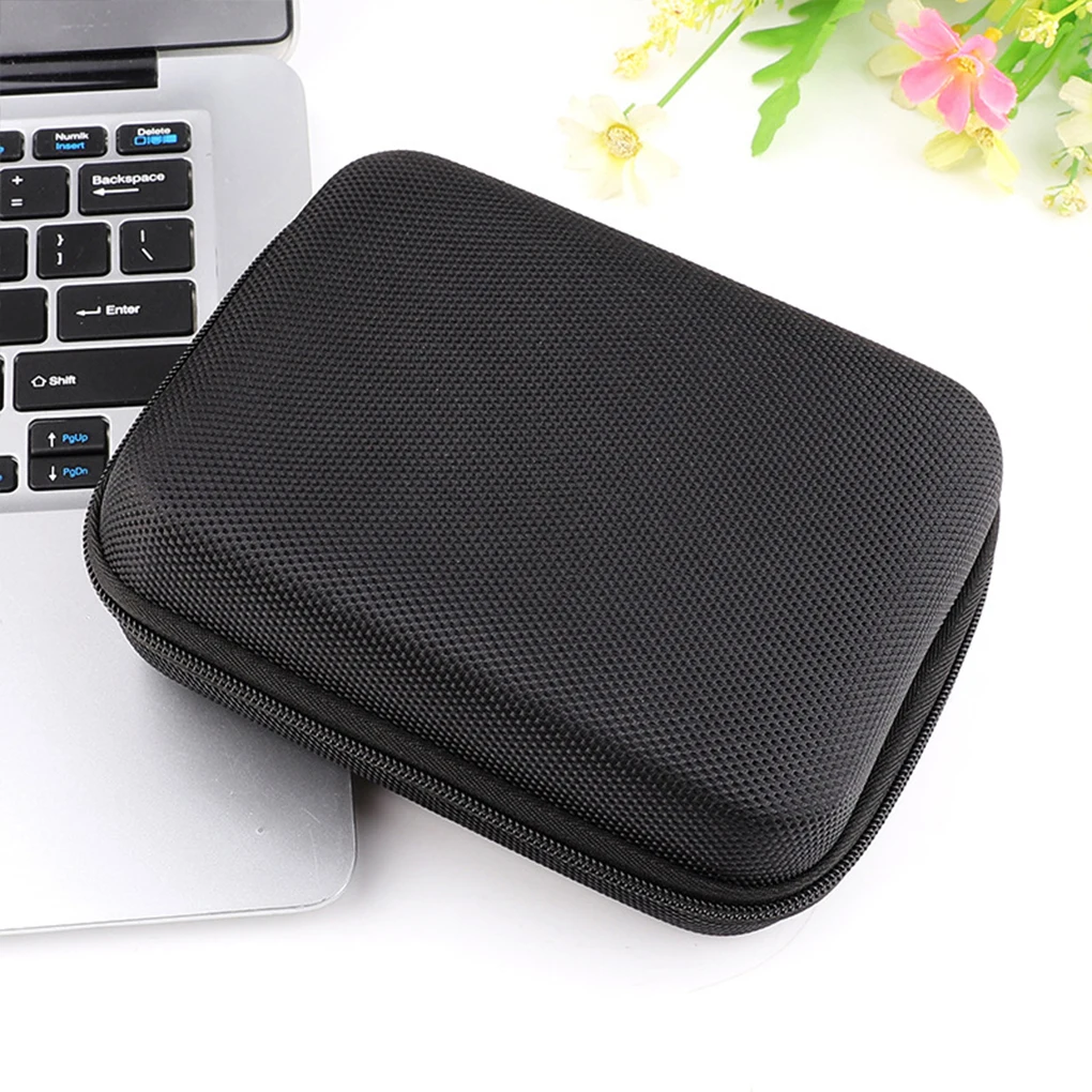 Rectangular Storage Bag EVA Earphone Bag Mobile Power Hard Disk Neutral Zipper Box Portable Universal Bag