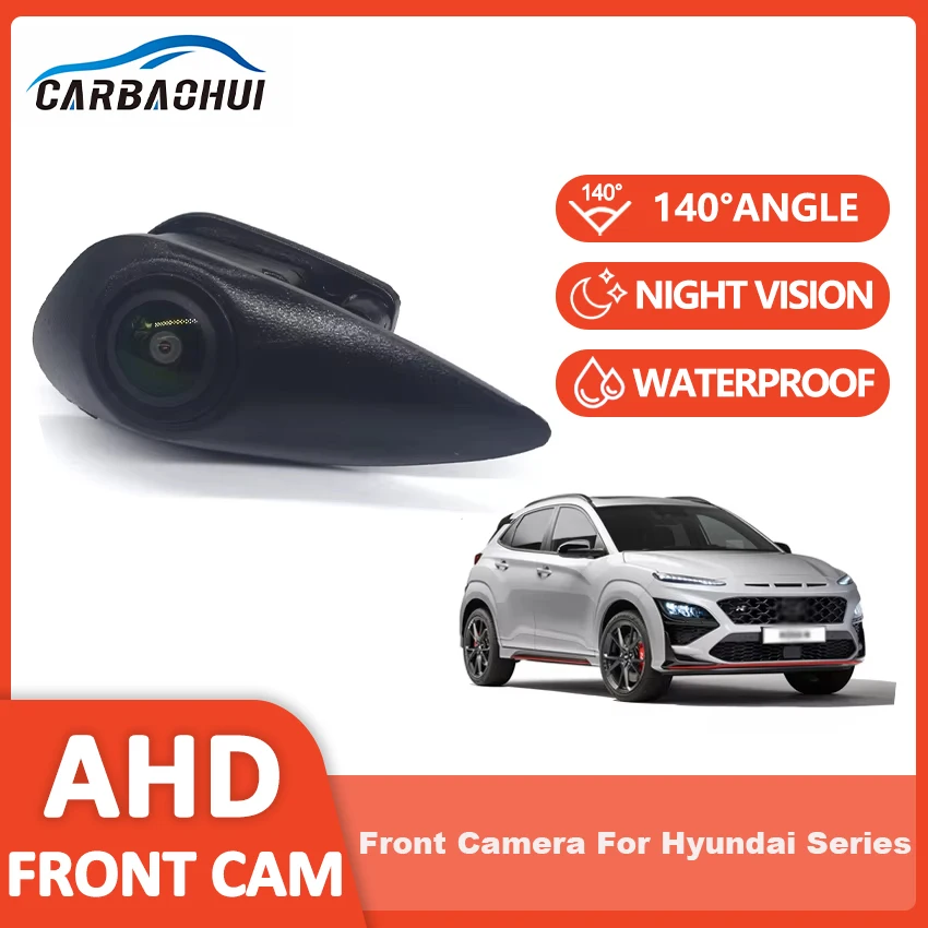 

Car Front Camera Parking System Waterproof wide angle Night Vision CCD Color Logo Front Camera For Hyundai Series Vehicle Camera