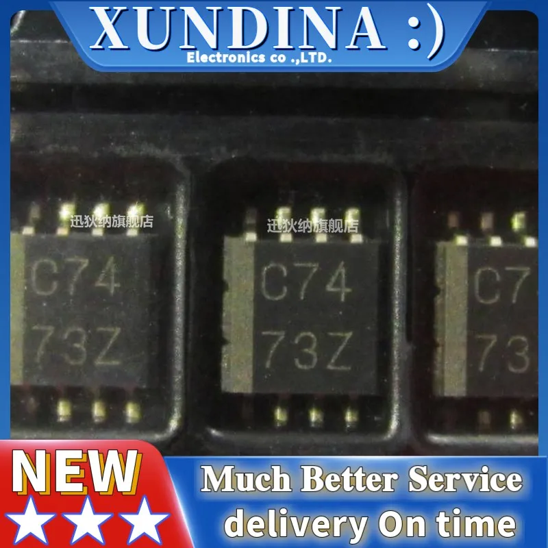 10 unids/lote SN74LVC2G74DCTR SM-8 nuevo y original IC