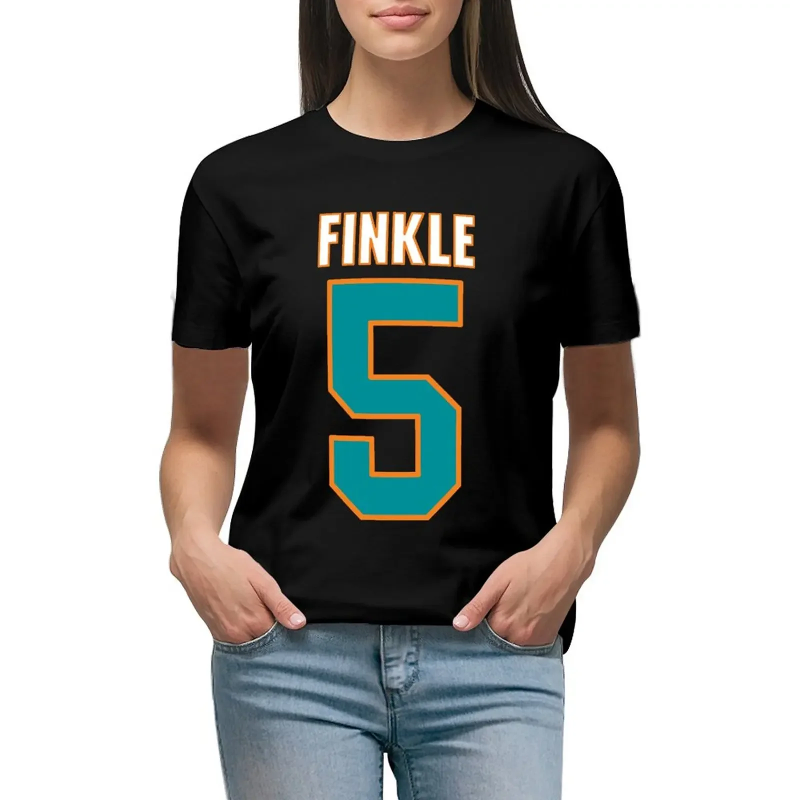 

Ray Finkle Jersey – Laces Out, Ace Ventura, Dolphins T-Shirt female summer top blacks t-shirt dress for Women sexy