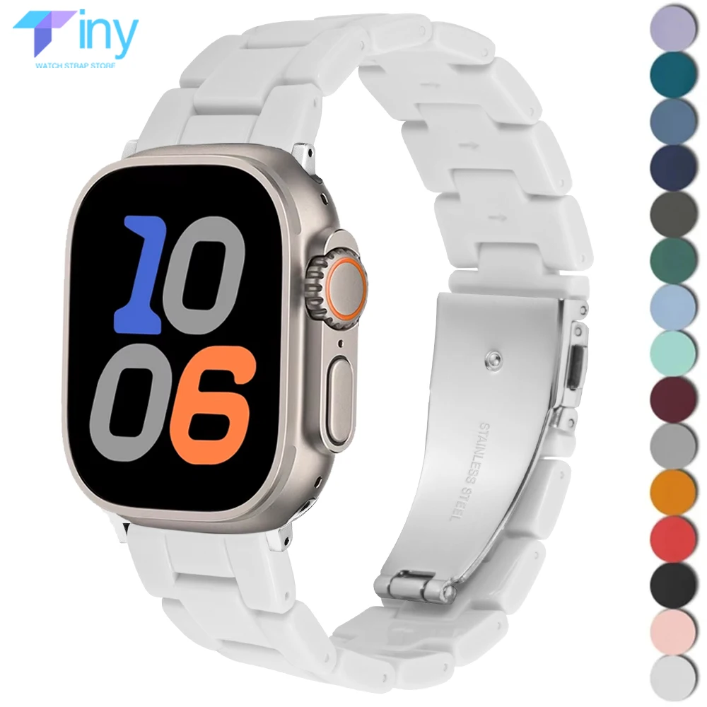 Candy Strap for Apple Watch Band 46mm 44mm 40mm 41mm 45mm 42mm Adjustable Bracelet Iwatch Series 10 9/8/7/SE 6 5 4 Ultra 2 49mm