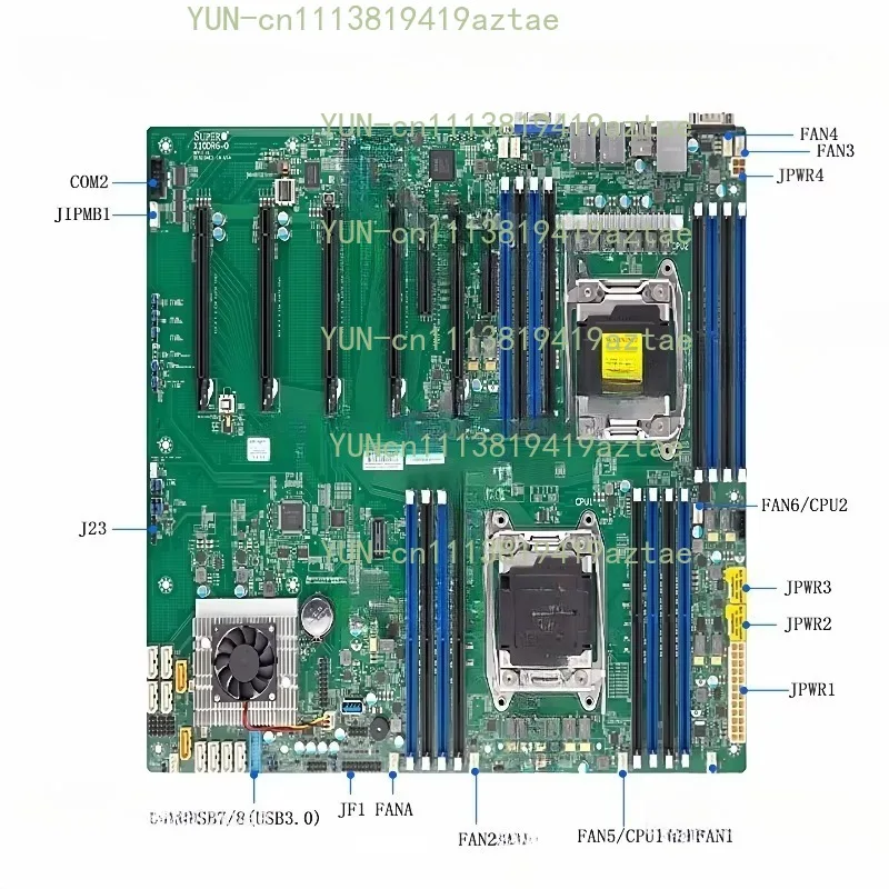 Dual Socket Server Mainboard For Computer Assembly