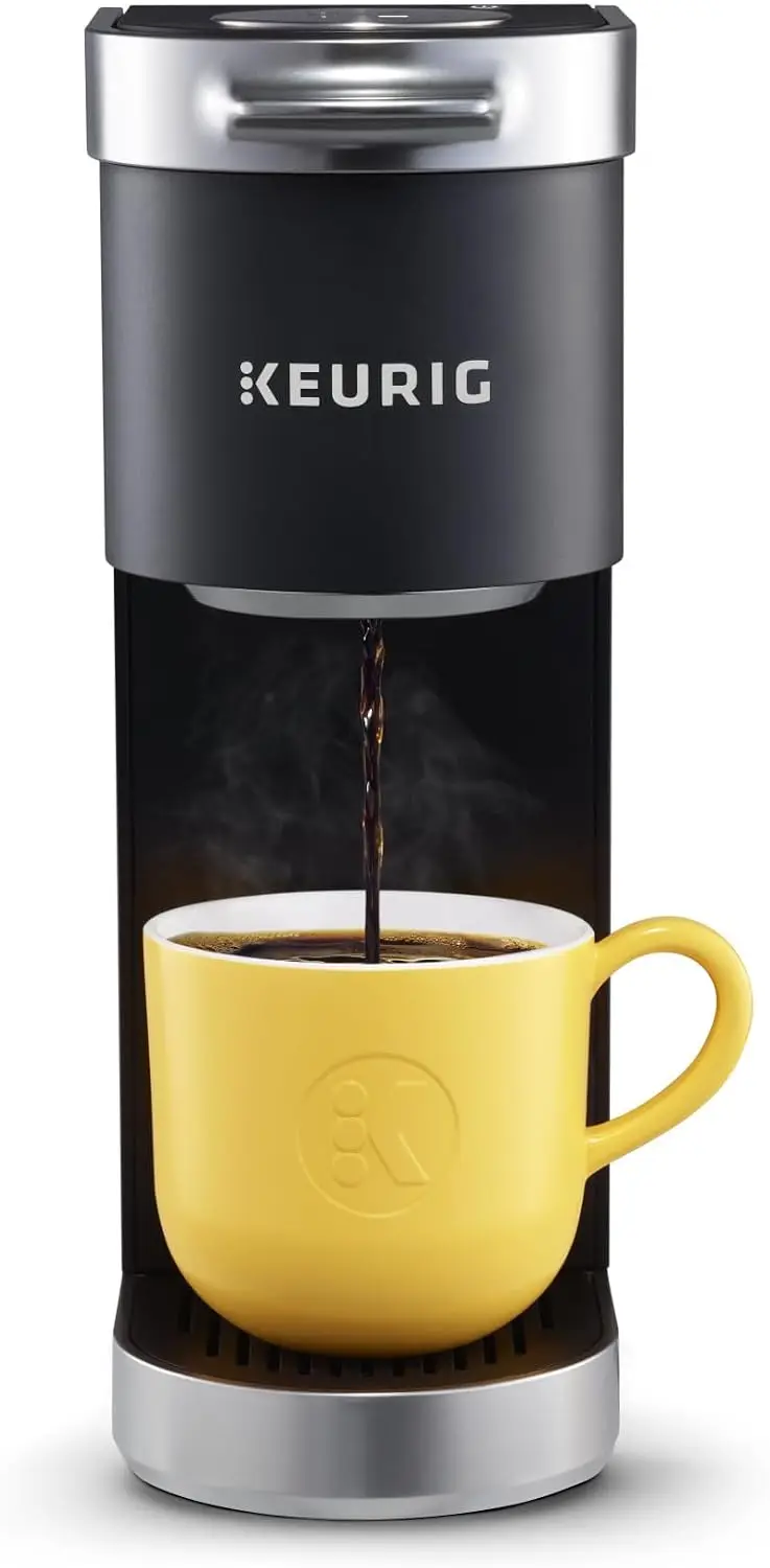 K-Mini Plus Single Serve K-Cup Pod Coffee Maker, with 6 to 12oz Brew Size, Stores up to 9 K-Cup Pods, Travel Mug Friendly
