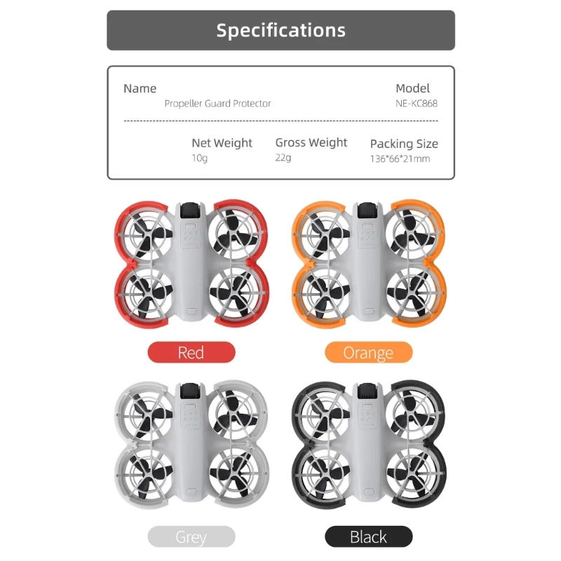 Propellers Guard voor Drones Propellers Wing Protector Beschermhoes