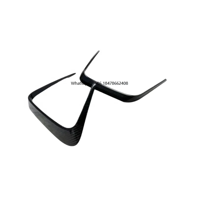 

High Quality PK Style Dry Carbon Fiber Rear Bumper Canards Wing Rear Bumper Trim Rear Bumper Splitter for M8 F91 F92