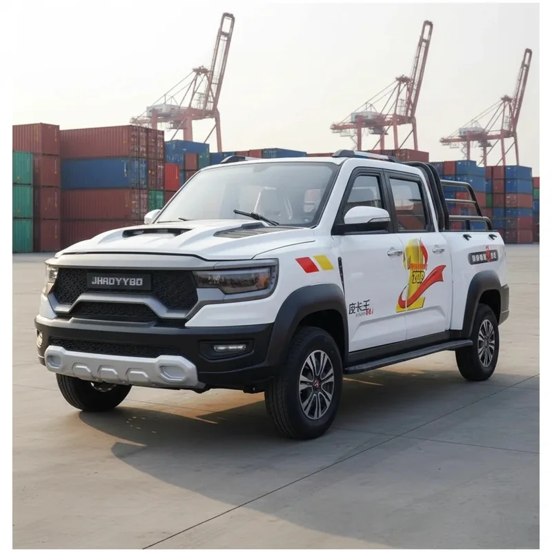 LTL 2026 China Manufacturing Factory New Energy High Quality Cab 4 Door 3.5-5kW Motor 401-500km NEDC Range Pickup Truck