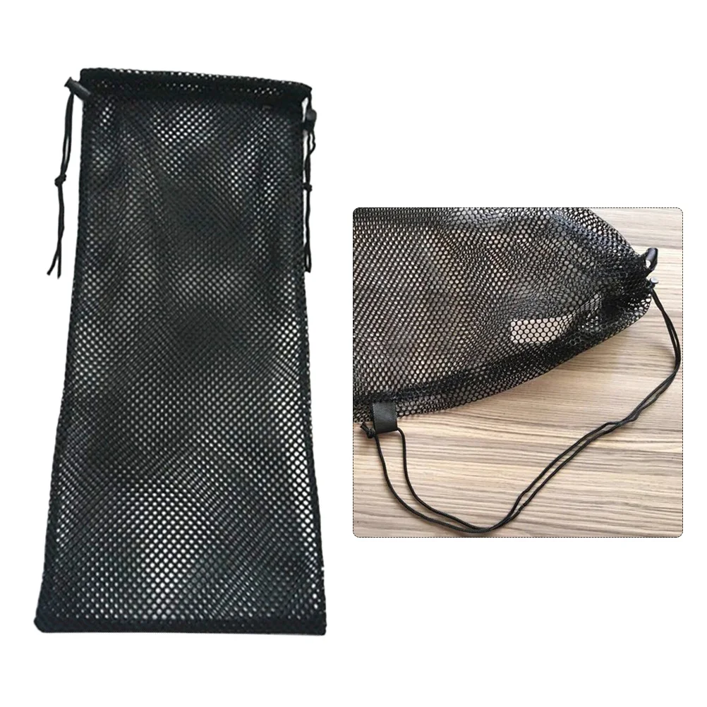 2pcs Snorkeling Drawstring Lightweight Foldable Nylon For Beach Swimming Diving Rafting Scuba Diving For Gear Beach Mesh Bag