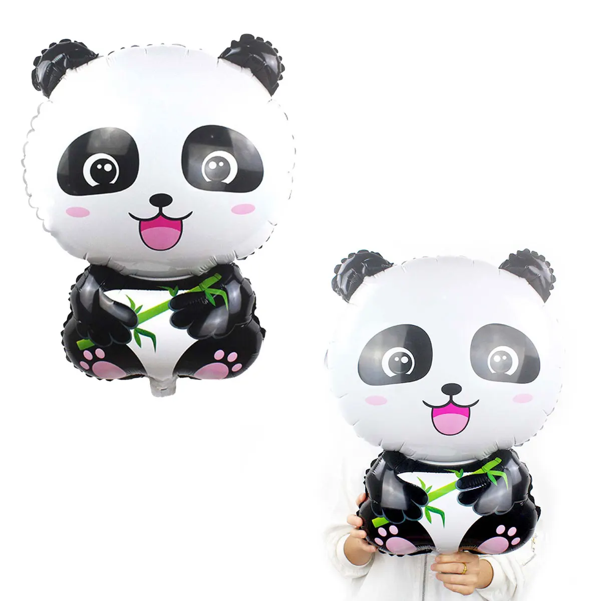 

10 Pcs Giant Panda Party Decoration Balloons Aluminum Foil Reusable