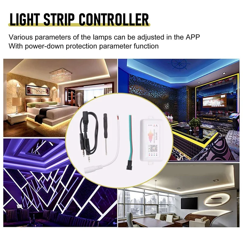 Bluetoothリモコン,リモート制御システム,モデルws2811/2812b