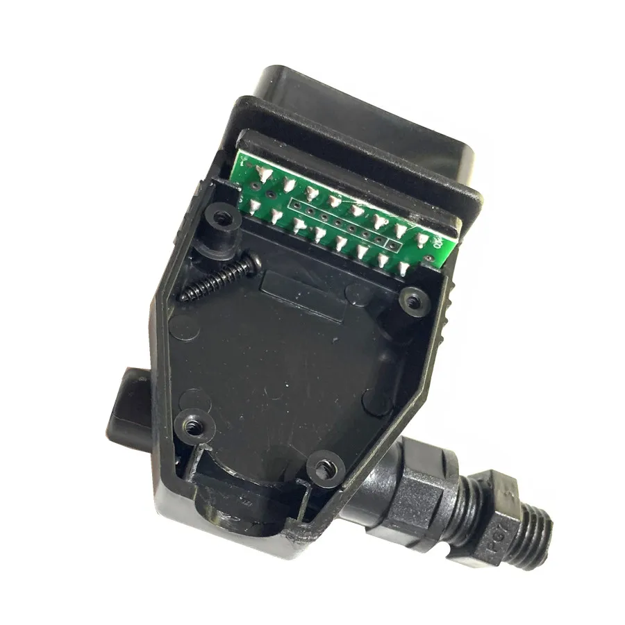 OBD Male Plug/OBD Female Wire Sockets Connector Convenient obd2 Connector OBD2 16Pin Female Angle Connector obdii connector
