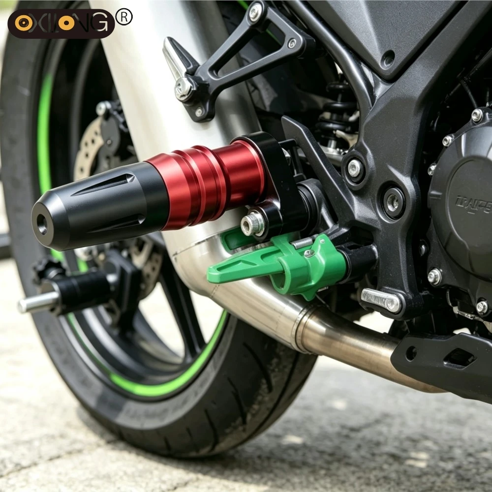 Universal Motorcycle Exhaust Sliders Crash Frame Protector Crash Pads For YAMAHA YZFR15 V3 V4 XSR155 XSR 155 YZF R15 R 15 V3 V4