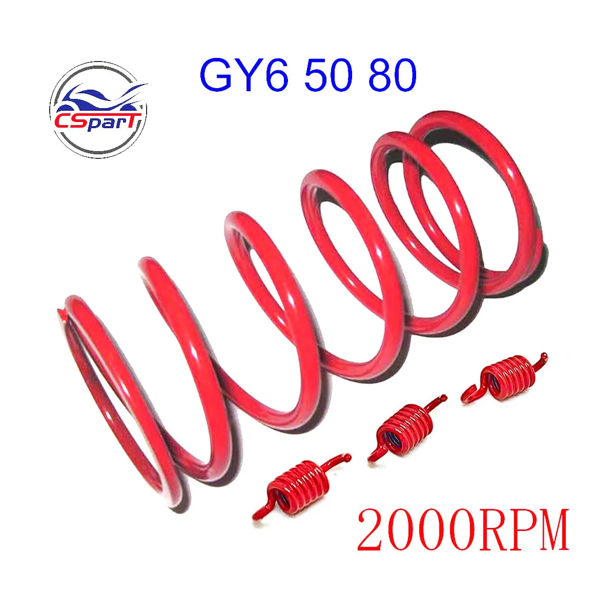 1000 RPM 1500 RPM 2000 RPM Koppelingsveer 139QMB Roketa DIO GY6 50CC Baja Jonway Tank Scooter Onderdelen