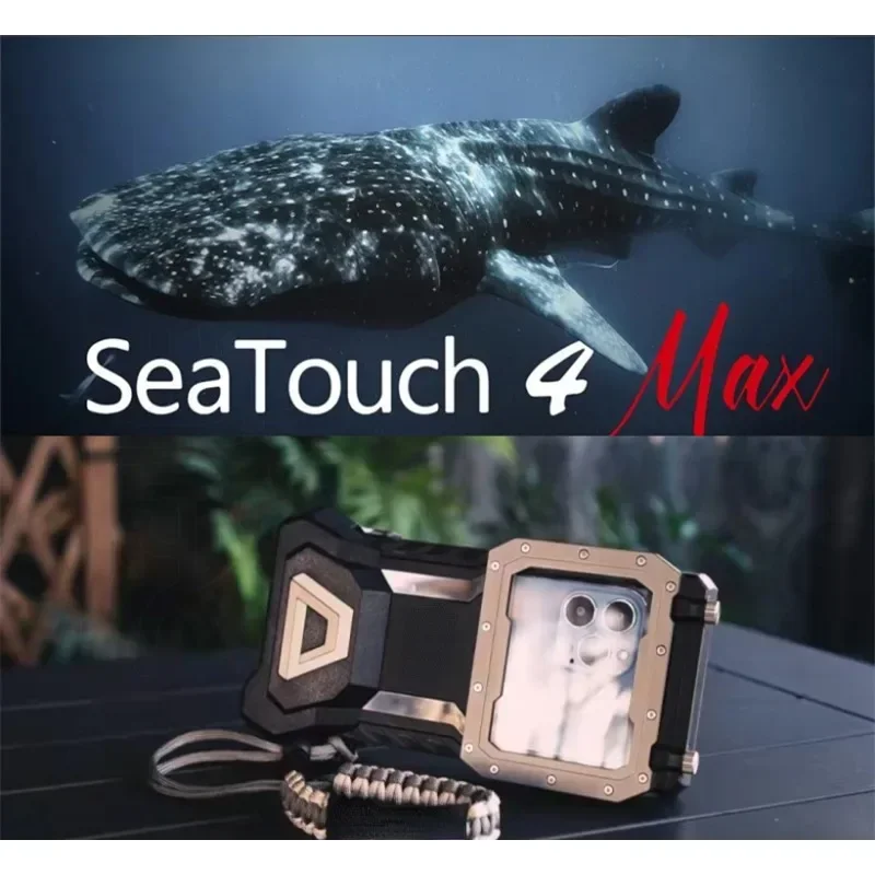 4 Max mobile phone universal waterproof case, underwater touch screen, diving photography entertainment