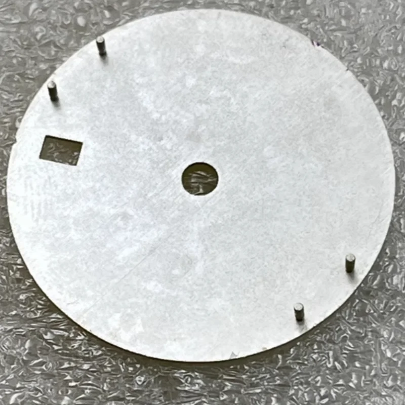 หน้าปัด NH36 28.5มม. สีเบจ C3สีเขียวล้วนหน้าปัดเรืองแสงสำหรับ NH36นาฬิกาเคลื่อนไหว